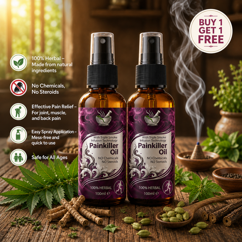 🔥 SmokePain Oil 🌿 — Buy 1 Get 1 FREE! 🎁